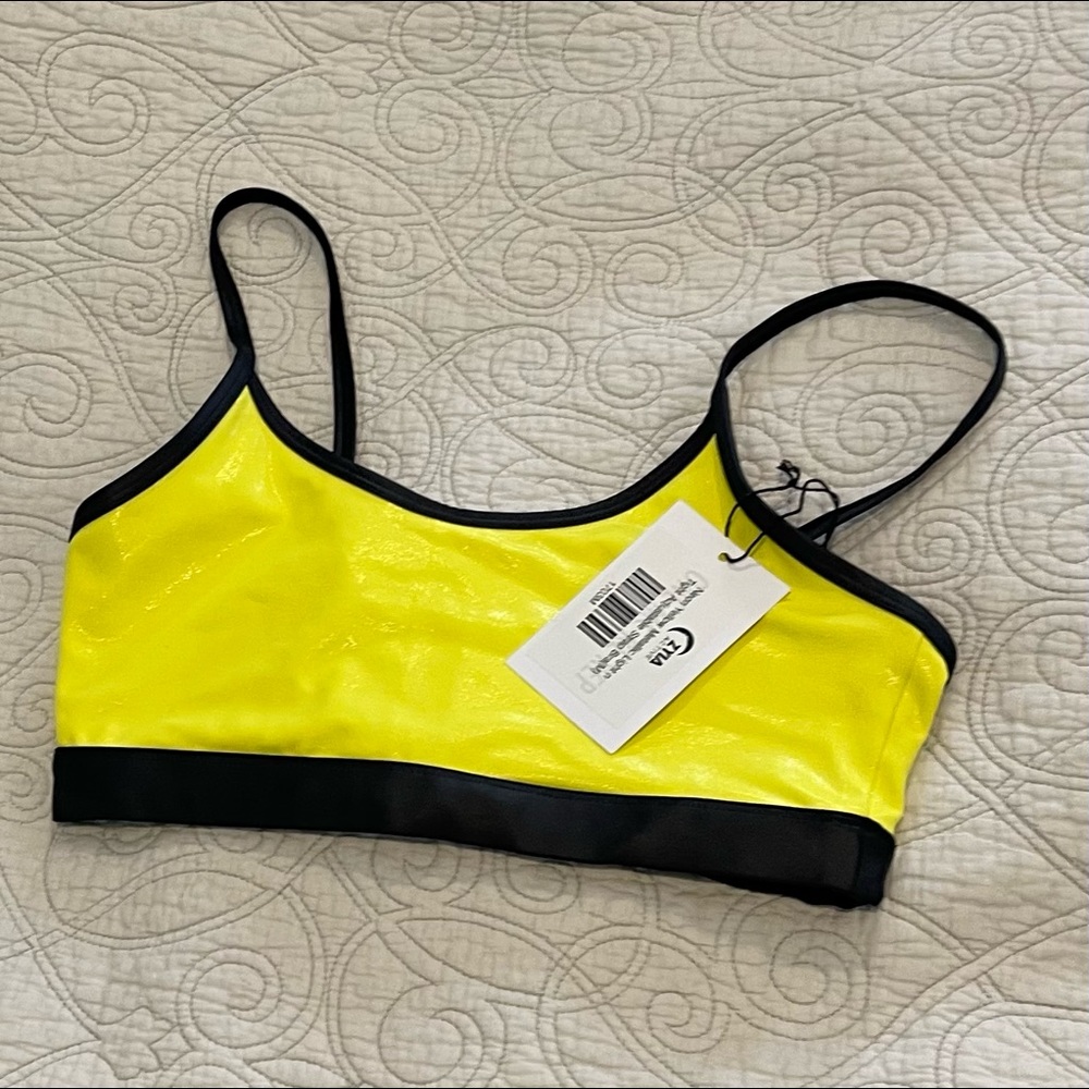 NWT Zyia Metallic Light n Tight Adjustable Strap Bra